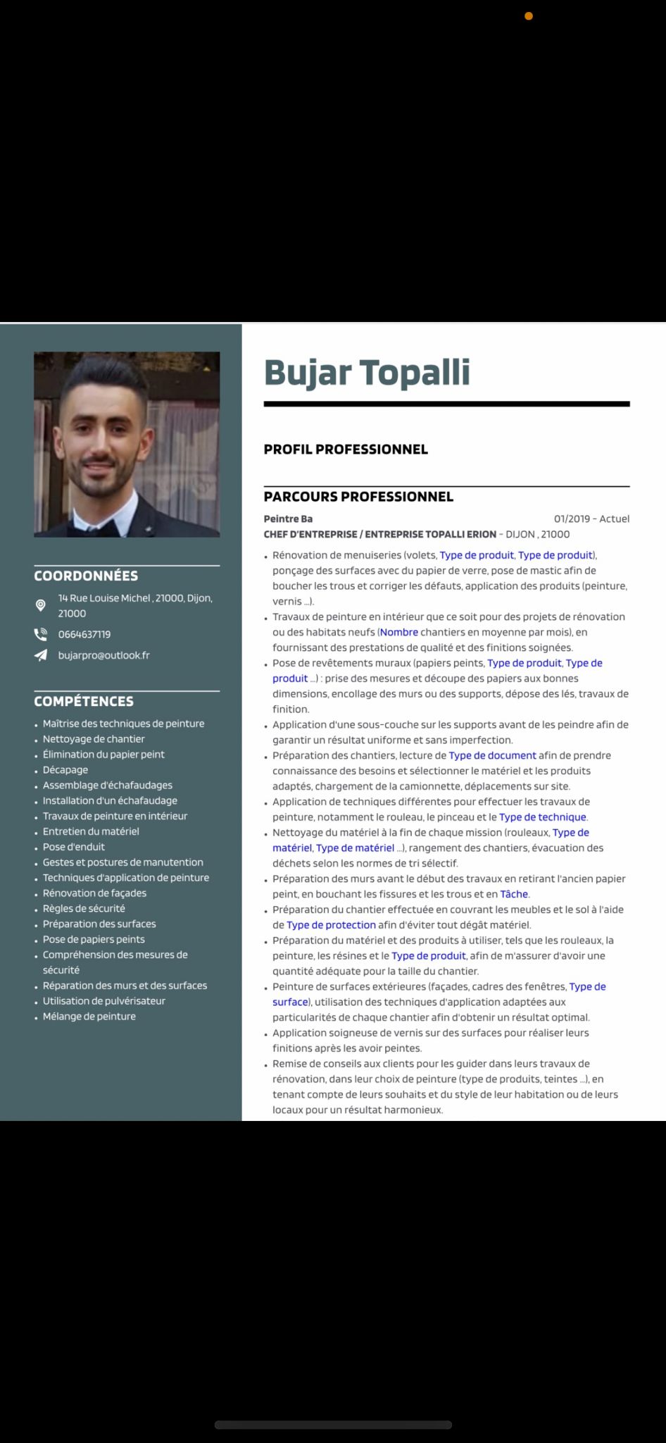 Photo de ENTREPRISE TOPALLI ERION